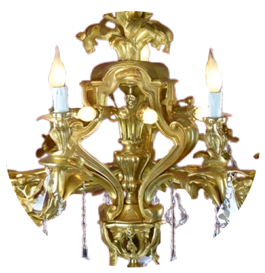 antique chandeliers